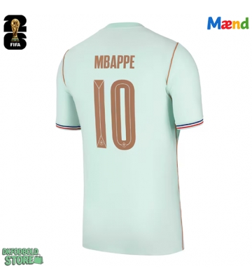 Frankrig Kylian Mbappe #10 Replika Udebanetrøje VM 2026 Kortærmet